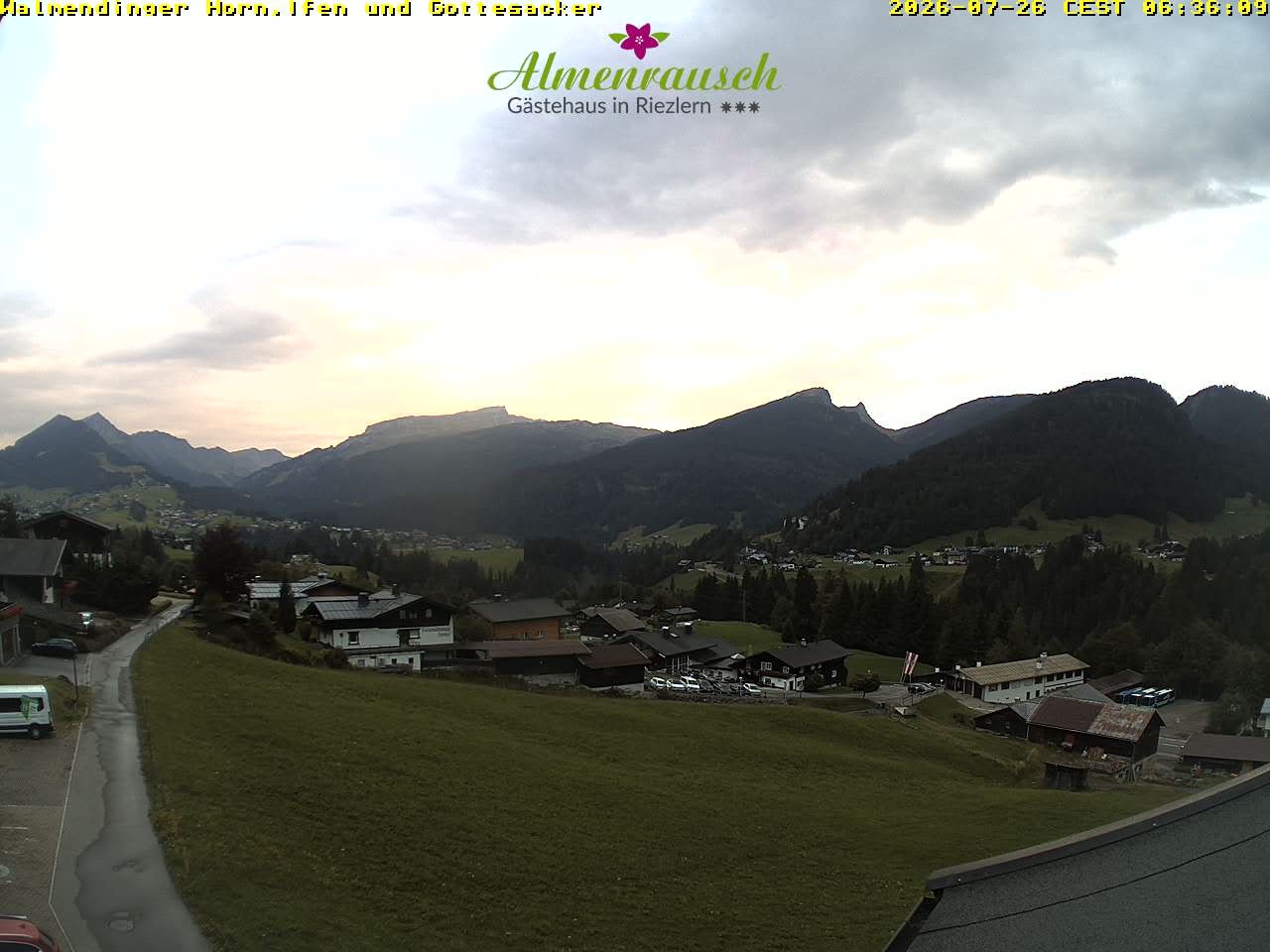 Archiv Foto Webcam Riezlern - Gästehaus Almenrausch