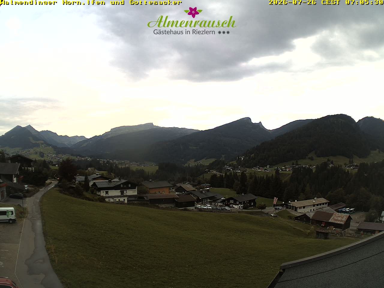 Archiv Foto Webcam Riezlern - Gästehaus Almenrausch