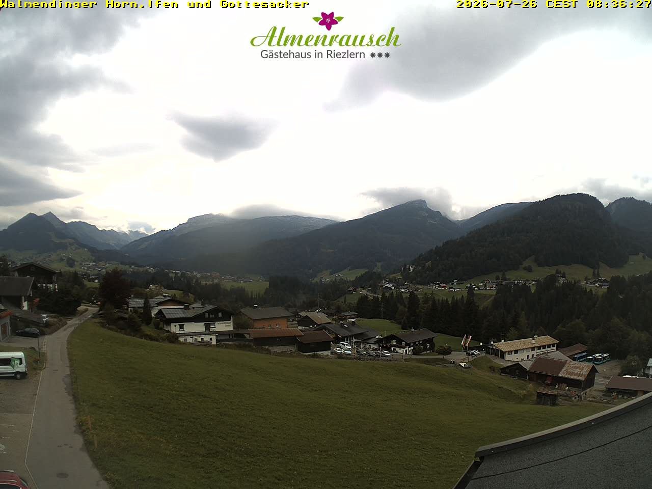 Archiv Foto Webcam Riezlern - Gästehaus Almenrausch