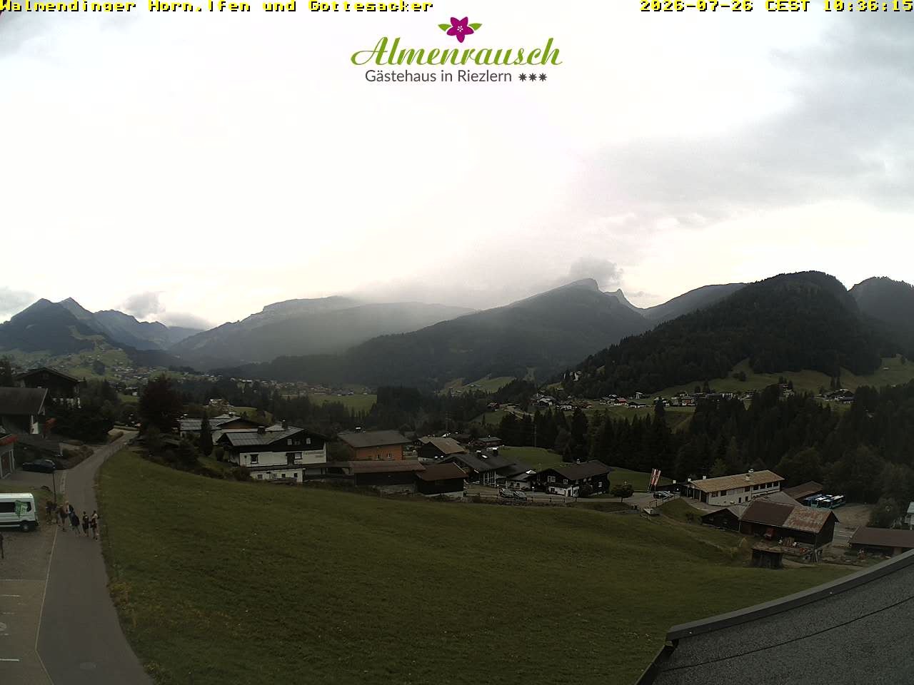 Archiv Foto Webcam Riezlern - Gästehaus Almenrausch