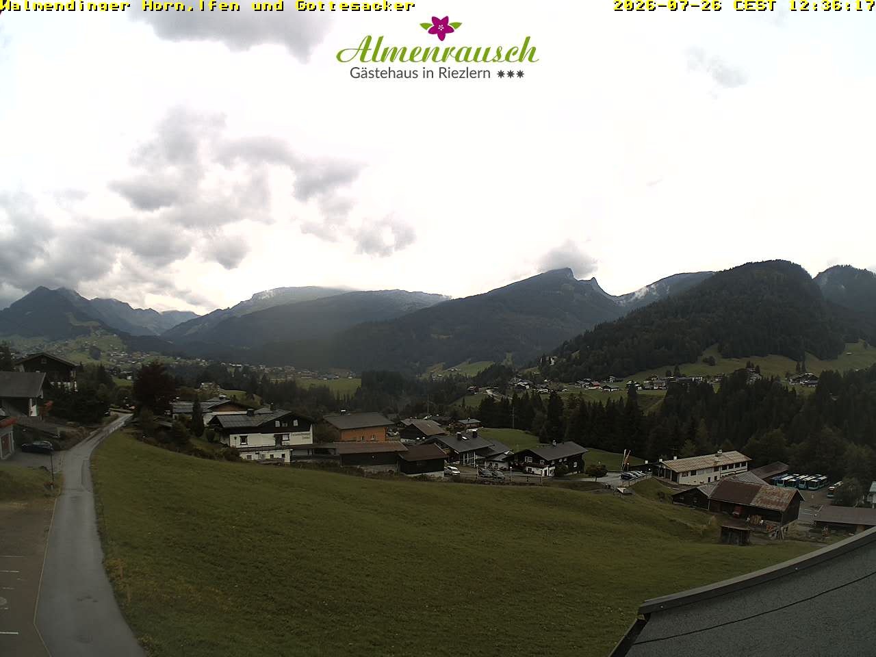 Archiv Foto Webcam Riezlern - Gästehaus Almenrausch