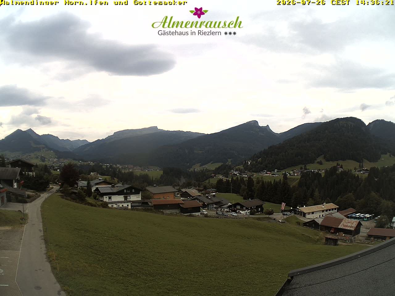Archiv Foto Webcam Riezlern - Gästehaus Almenrausch