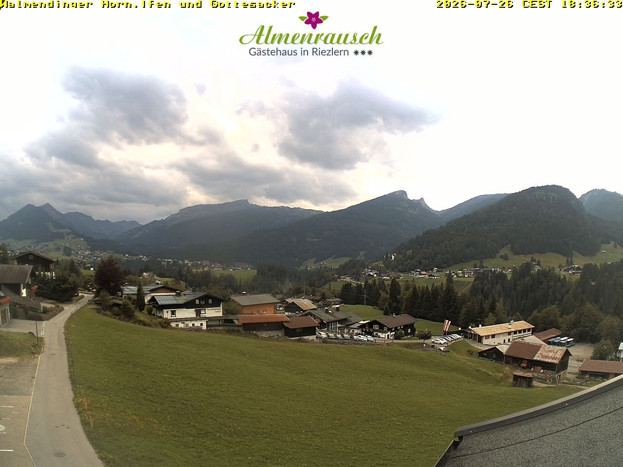 Archiv Foto Webcam Riezlern - Gästehaus Almenrausch