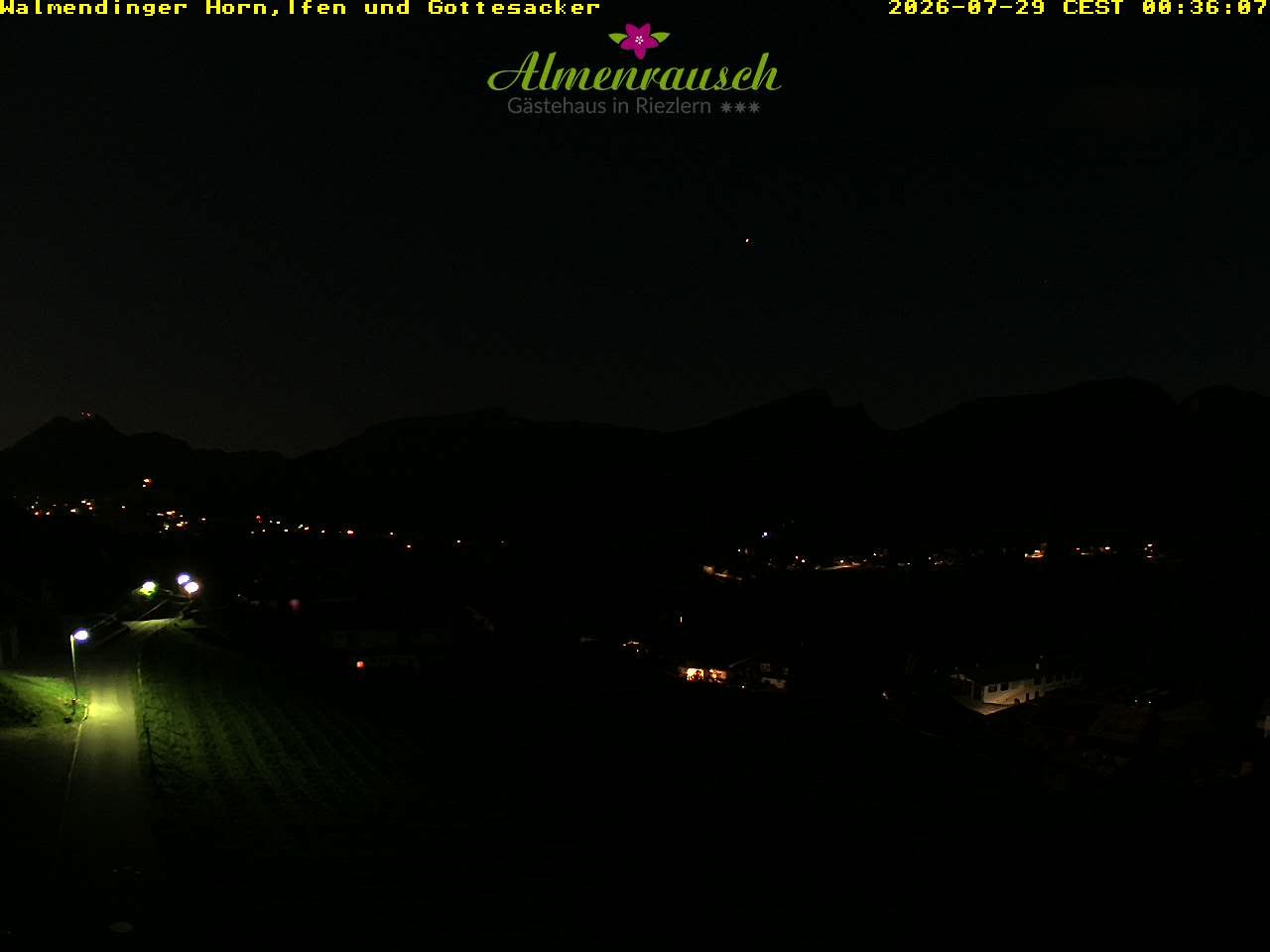 Archiv Foto Webcam Riezlern - Gästehaus Almenrausch