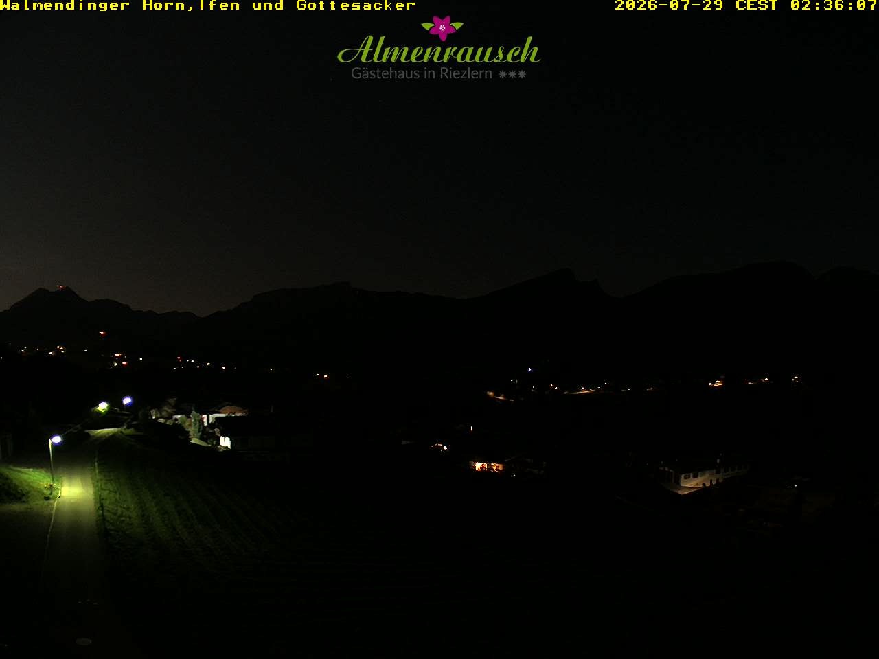 Archiv Foto Webcam Riezlern - Gästehaus Almenrausch
