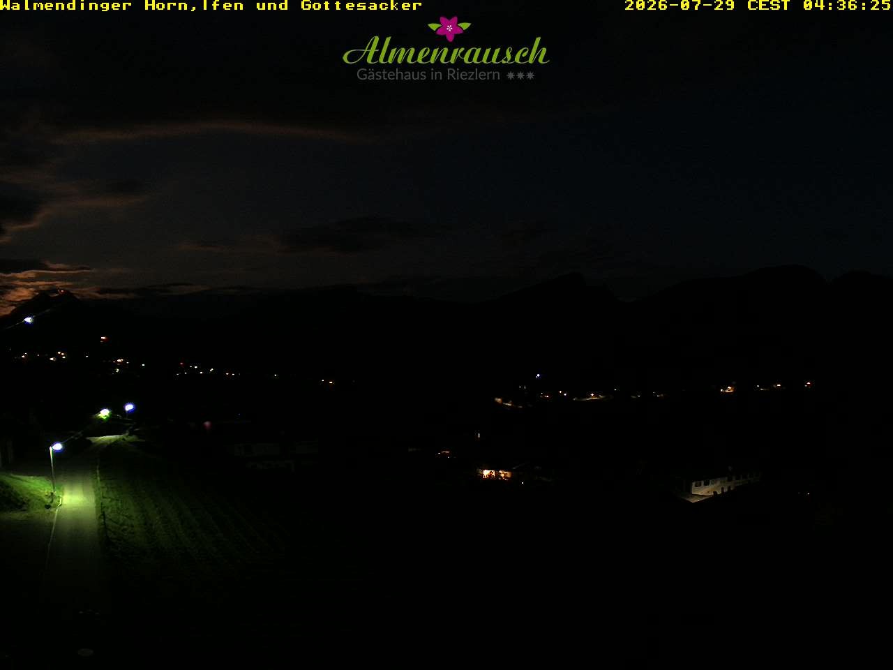 Archiv Foto Webcam Riezlern - Gästehaus Almenrausch