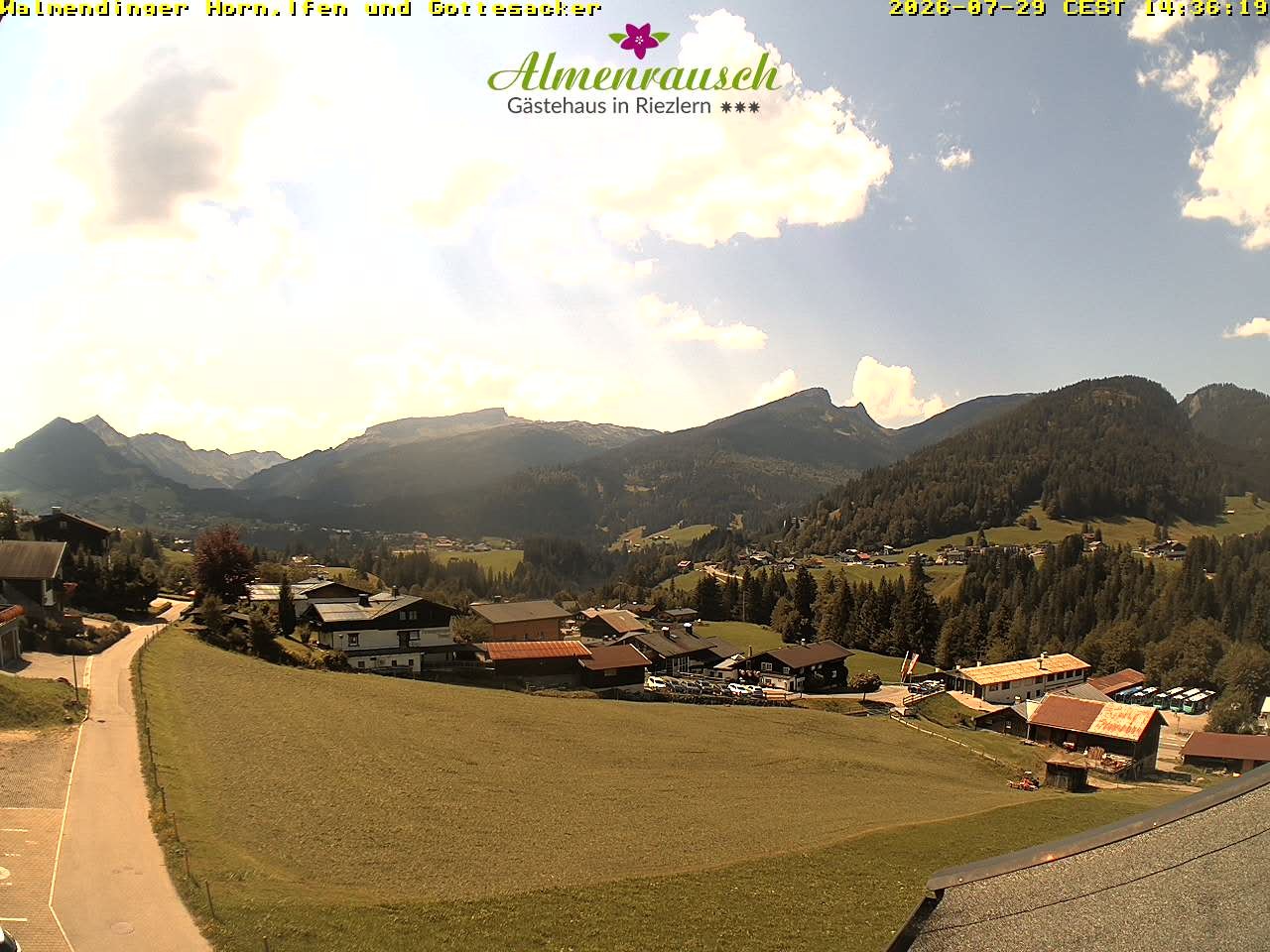 Archiv Foto Webcam Riezlern - Gästehaus Almenrausch