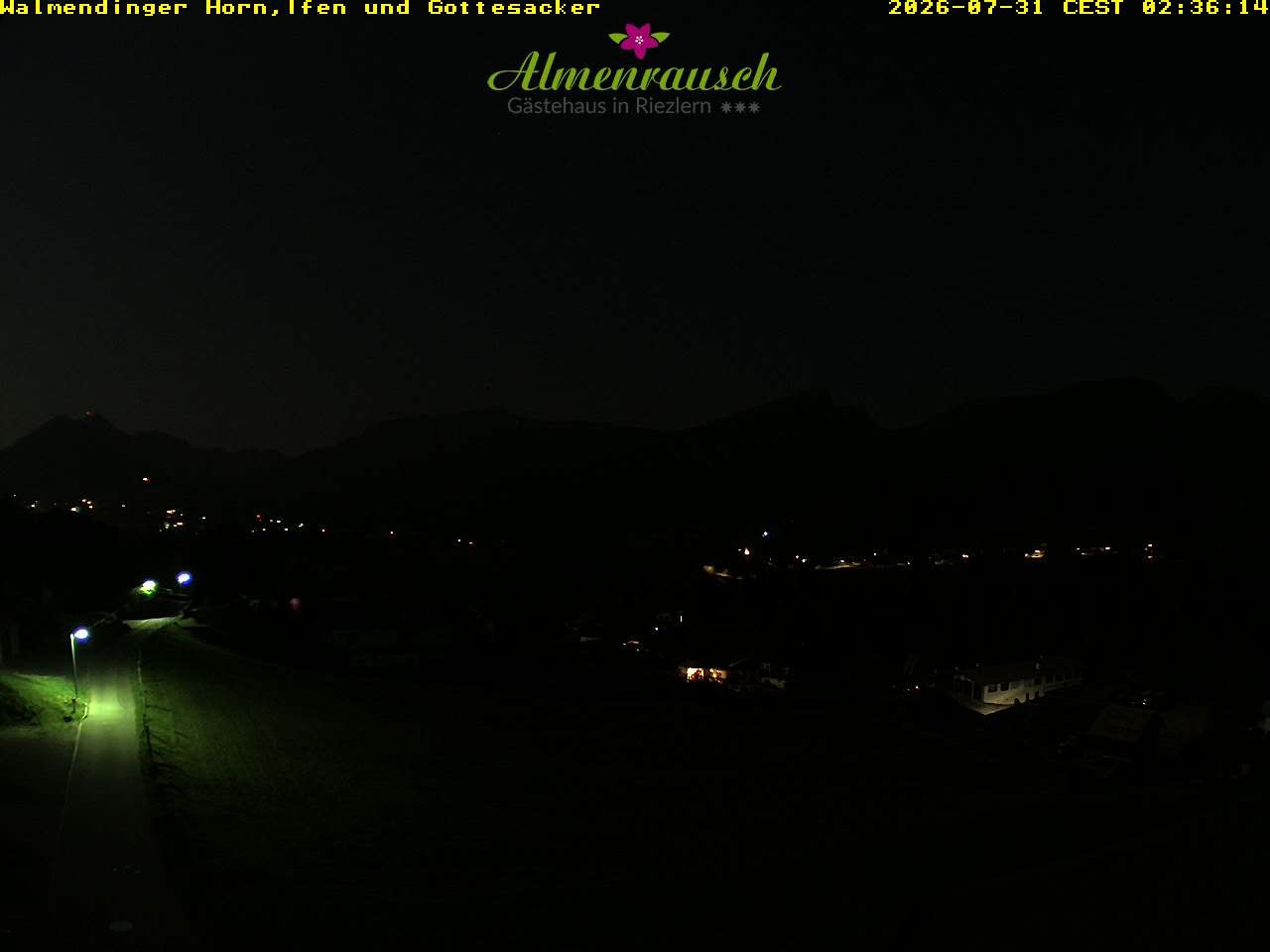 Archiv Foto Webcam Riezlern - Gästehaus Almenrausch