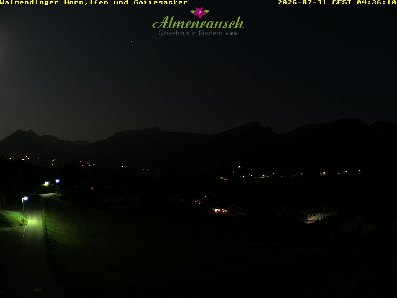 Archiv Foto Webcam Riezlern - Gästehaus Almenrausch