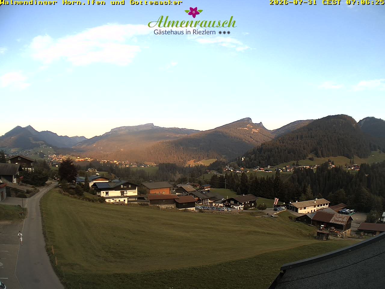 Archiv Foto Webcam Riezlern - Gästehaus Almenrausch