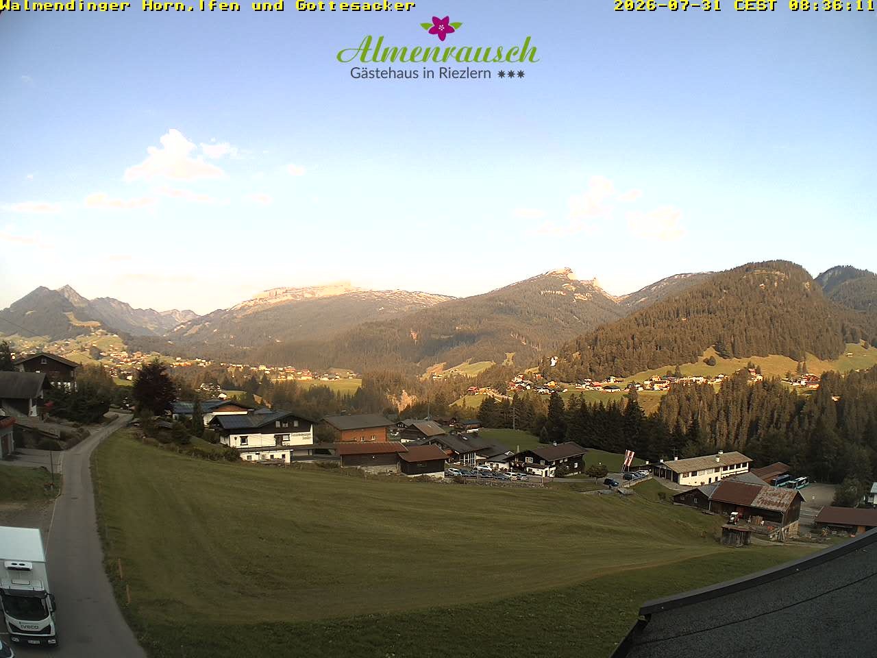 Archiv Foto Webcam Riezlern - Gästehaus Almenrausch