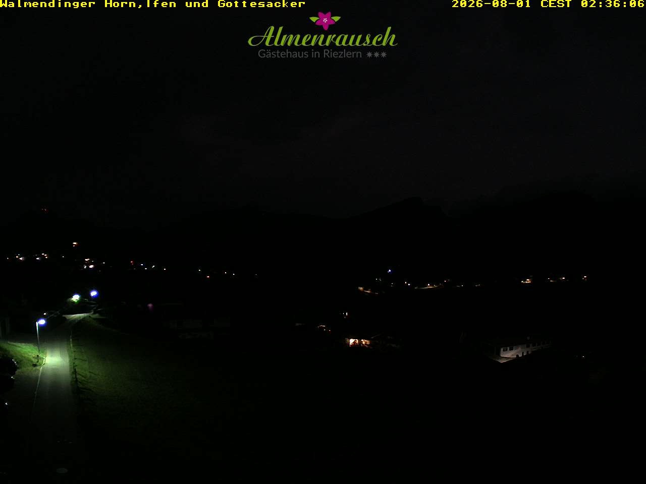 Archived image Webcam Guesthouse "Almenrausch"