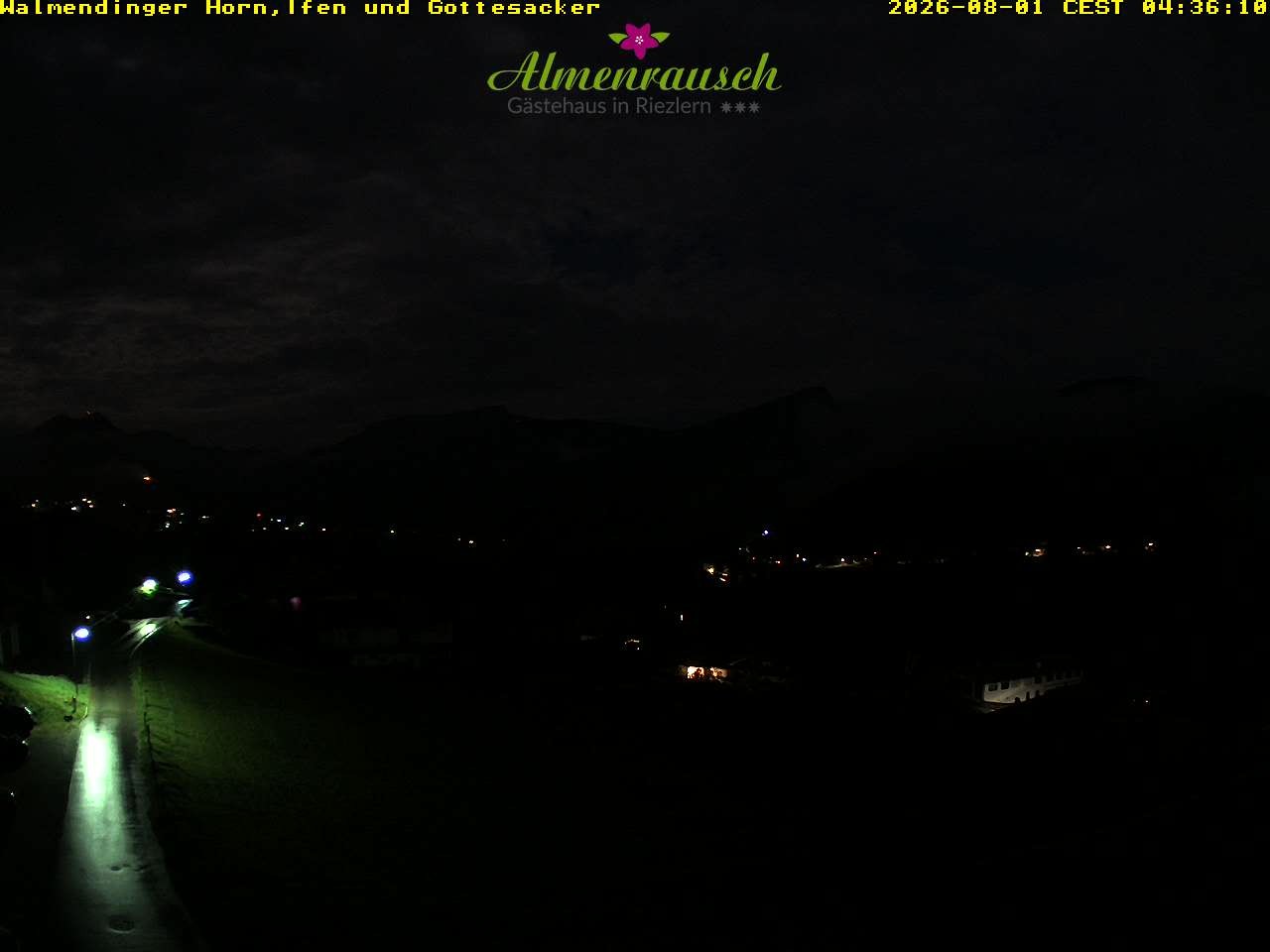 Archived image Webcam Guesthouse "Almenrausch"