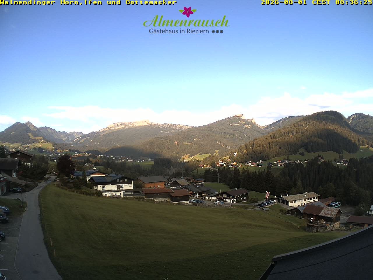 Archived image Webcam Guesthouse "Almenrausch"