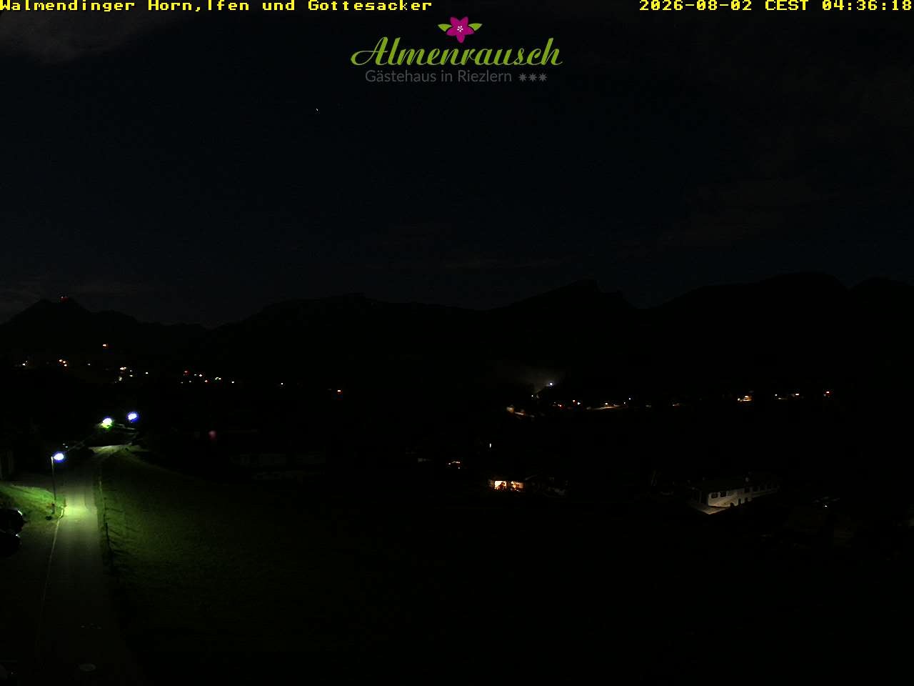 Archiv Foto Webcam Riezlern - Gästehaus Almenrausch