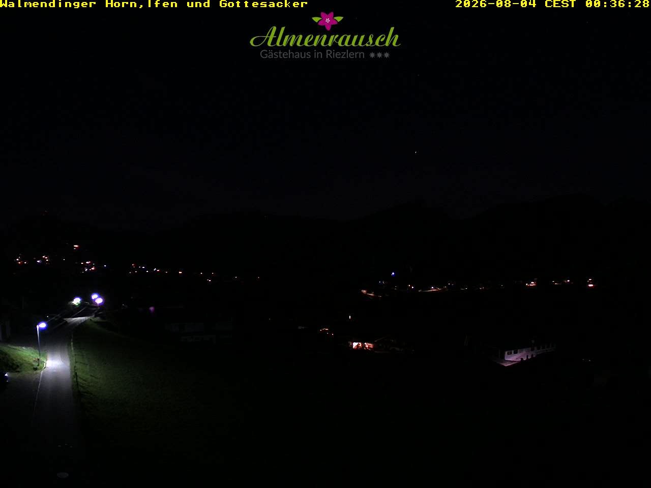 Archiv Foto Webcam Riezlern - Gästehaus Almenrausch