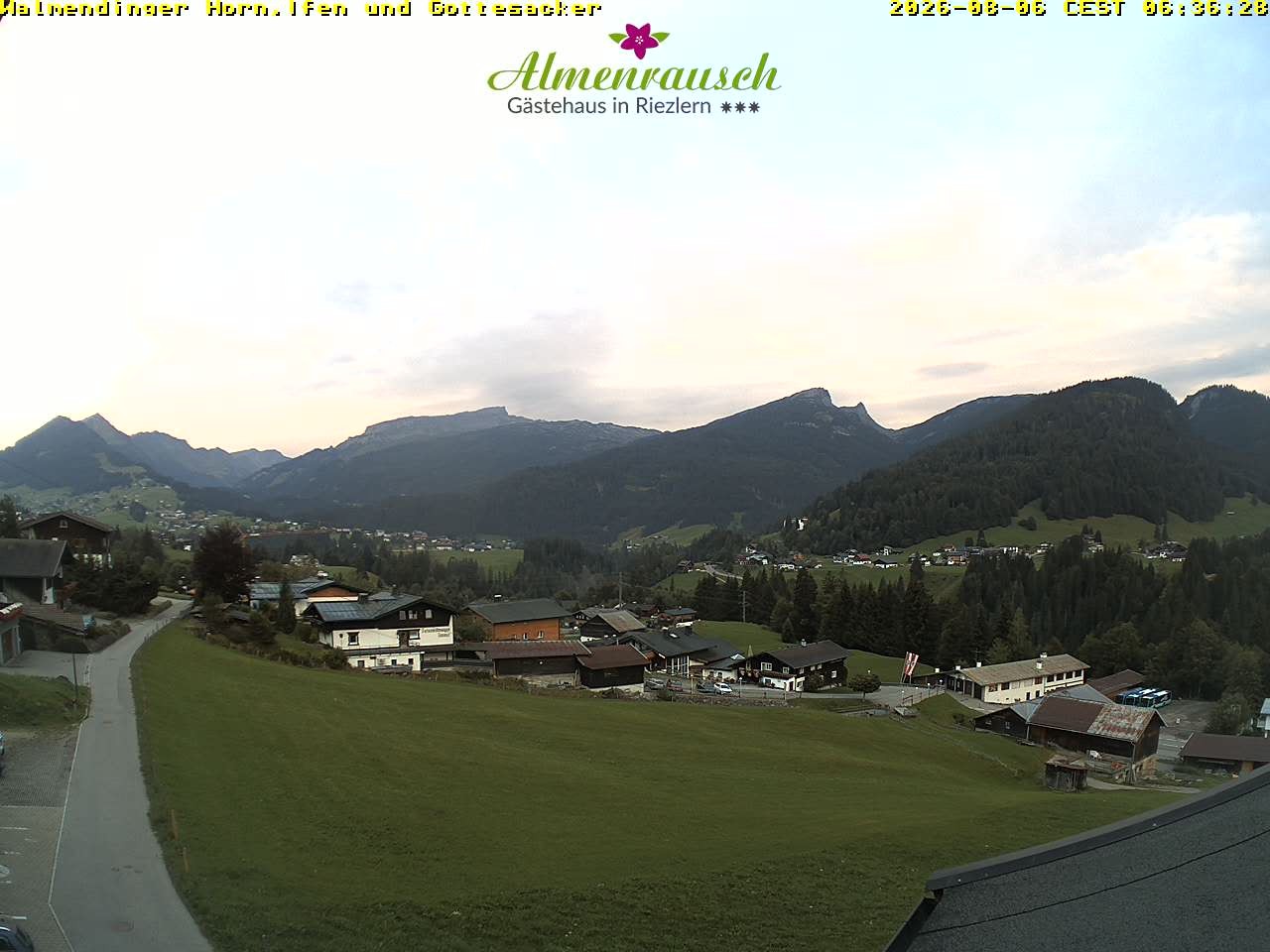 Archiv Foto Webcam Riezlern - Gästehaus Almenrausch