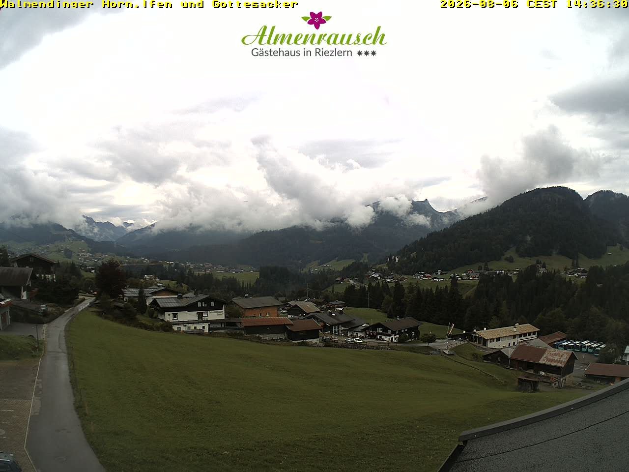 Archiv Foto Webcam Riezlern - Gästehaus Almenrausch