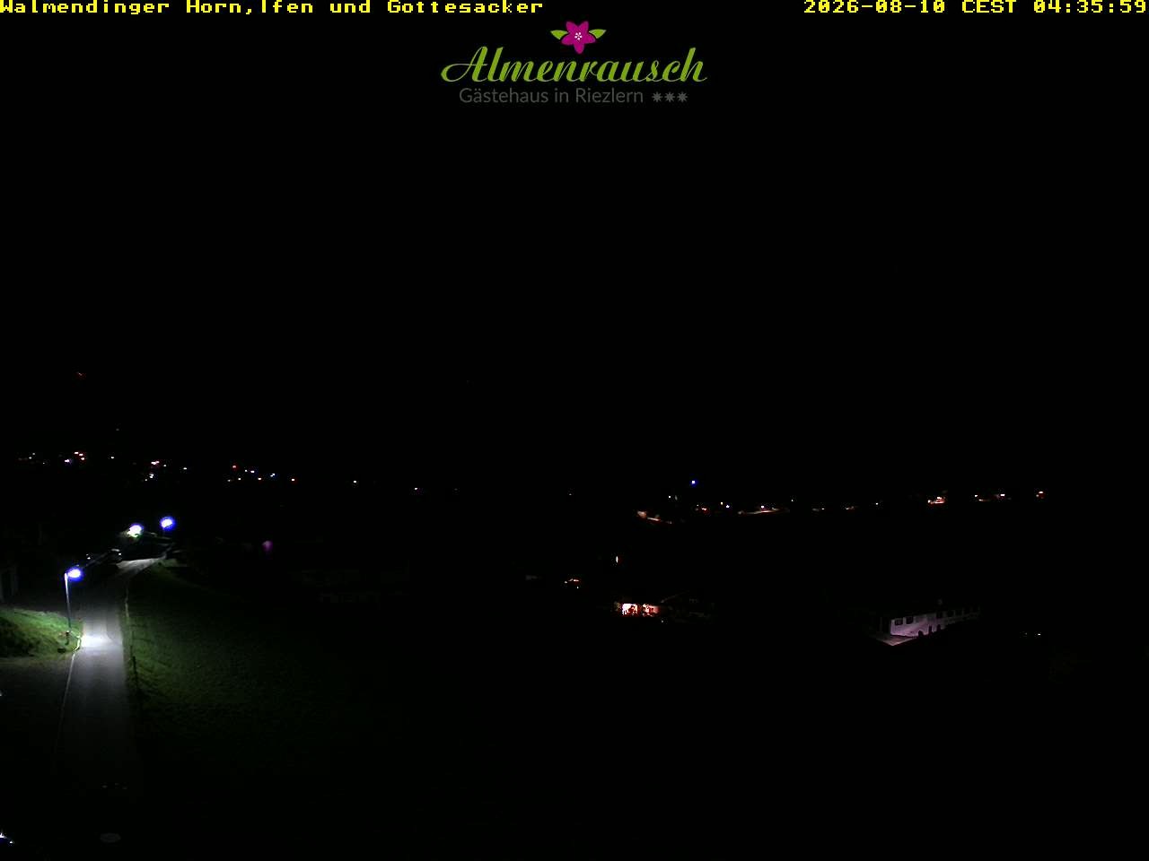 Archived image Webcam Guesthouse "Almenrausch"