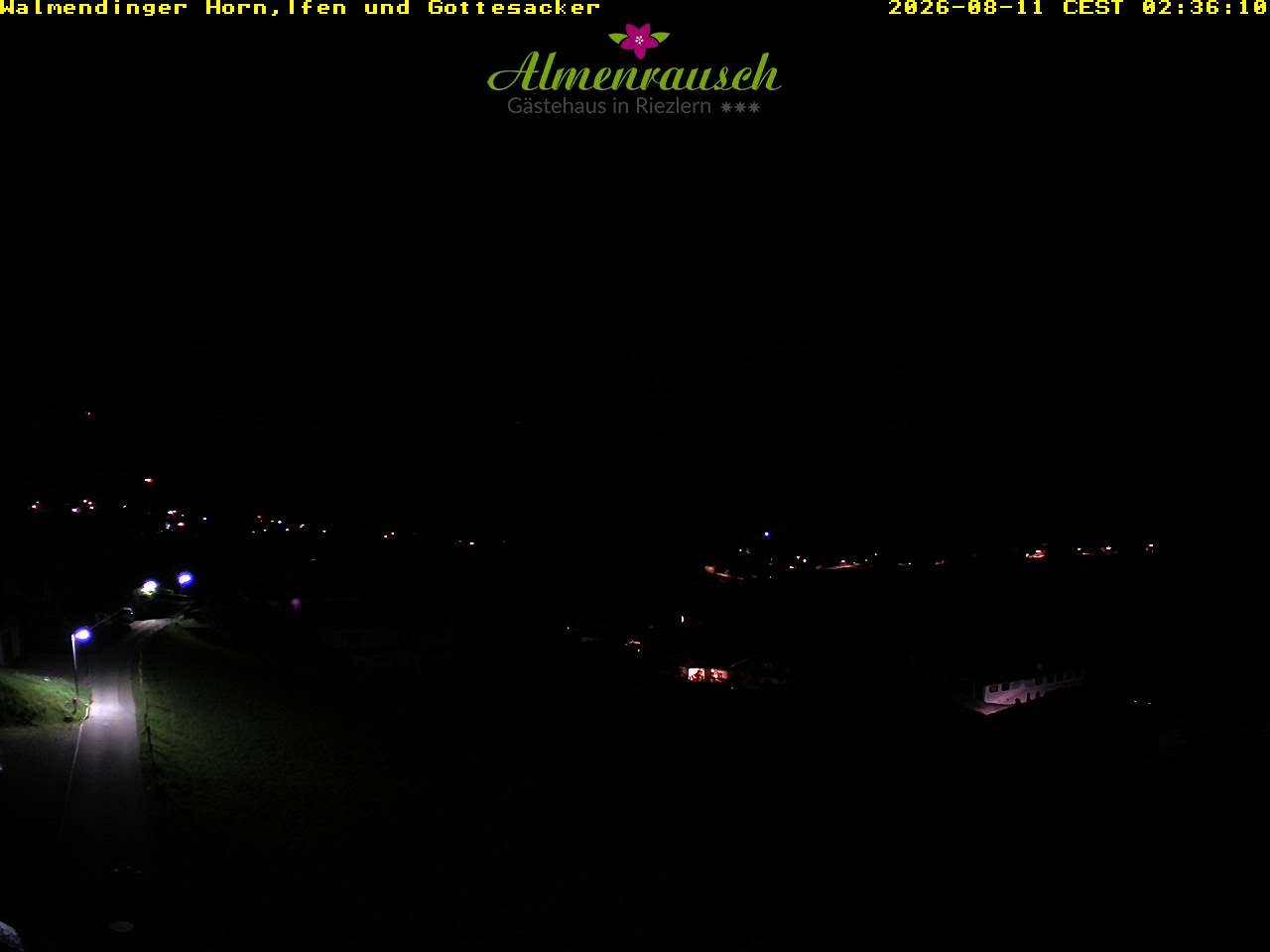 Archiv Foto Webcam Riezlern - Gästehaus Almenrausch