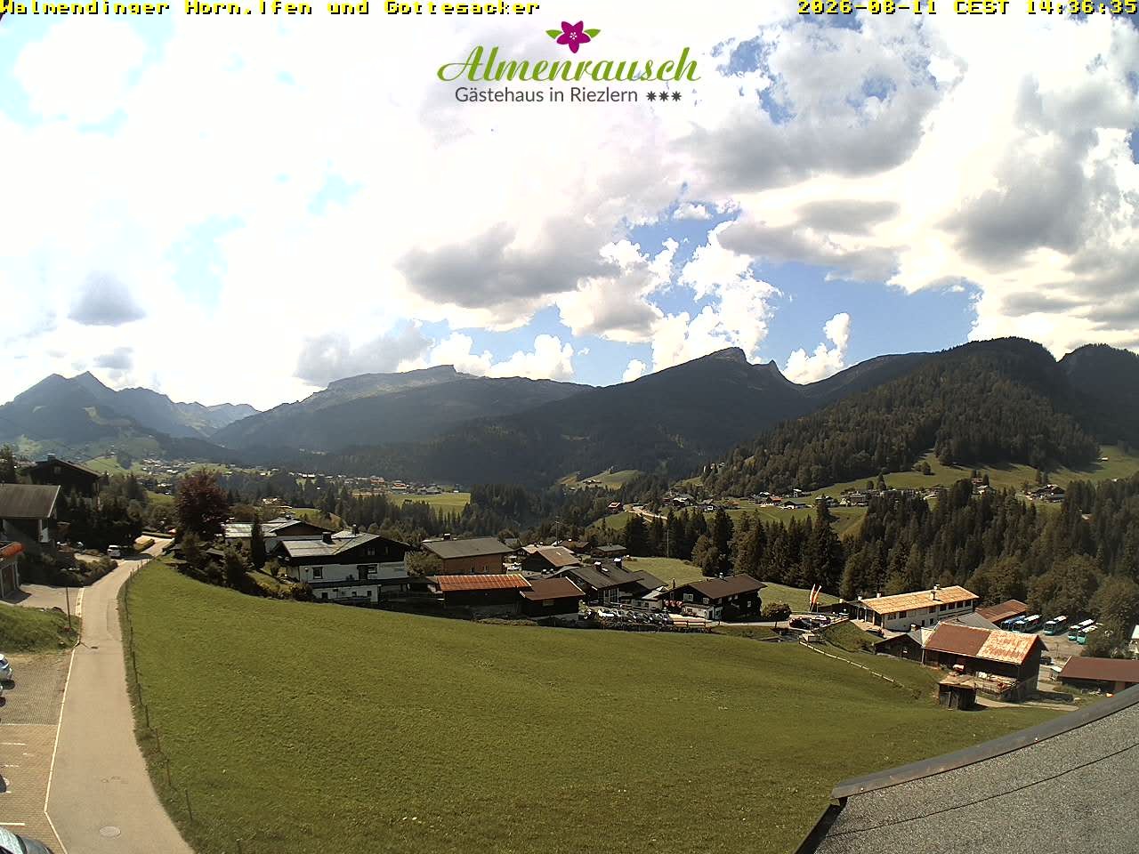 Archiv Foto Webcam Riezlern - Gästehaus Almenrausch