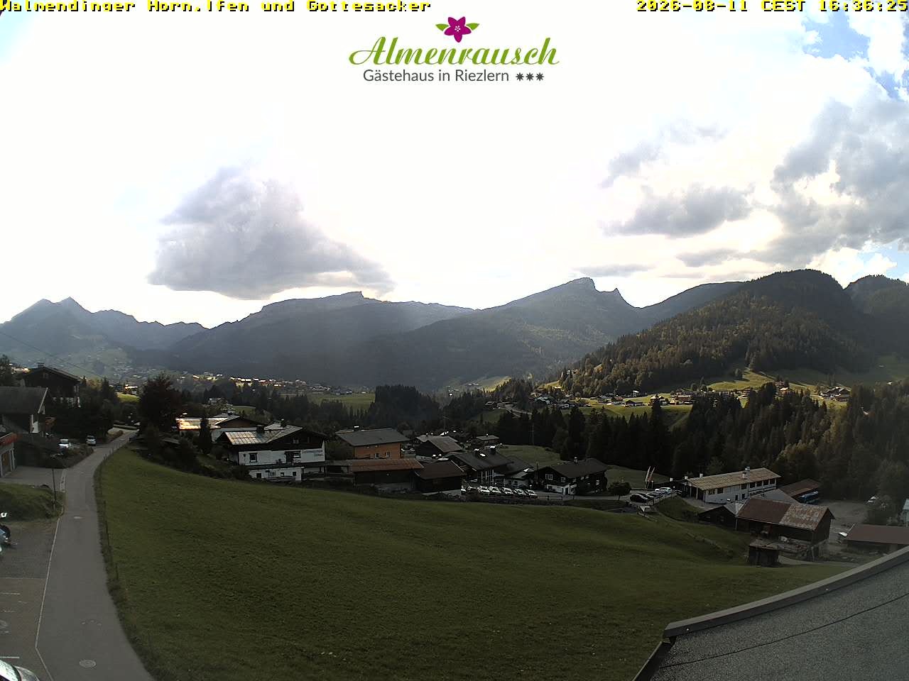 Archiv Foto Webcam Riezlern - Gästehaus Almenrausch
