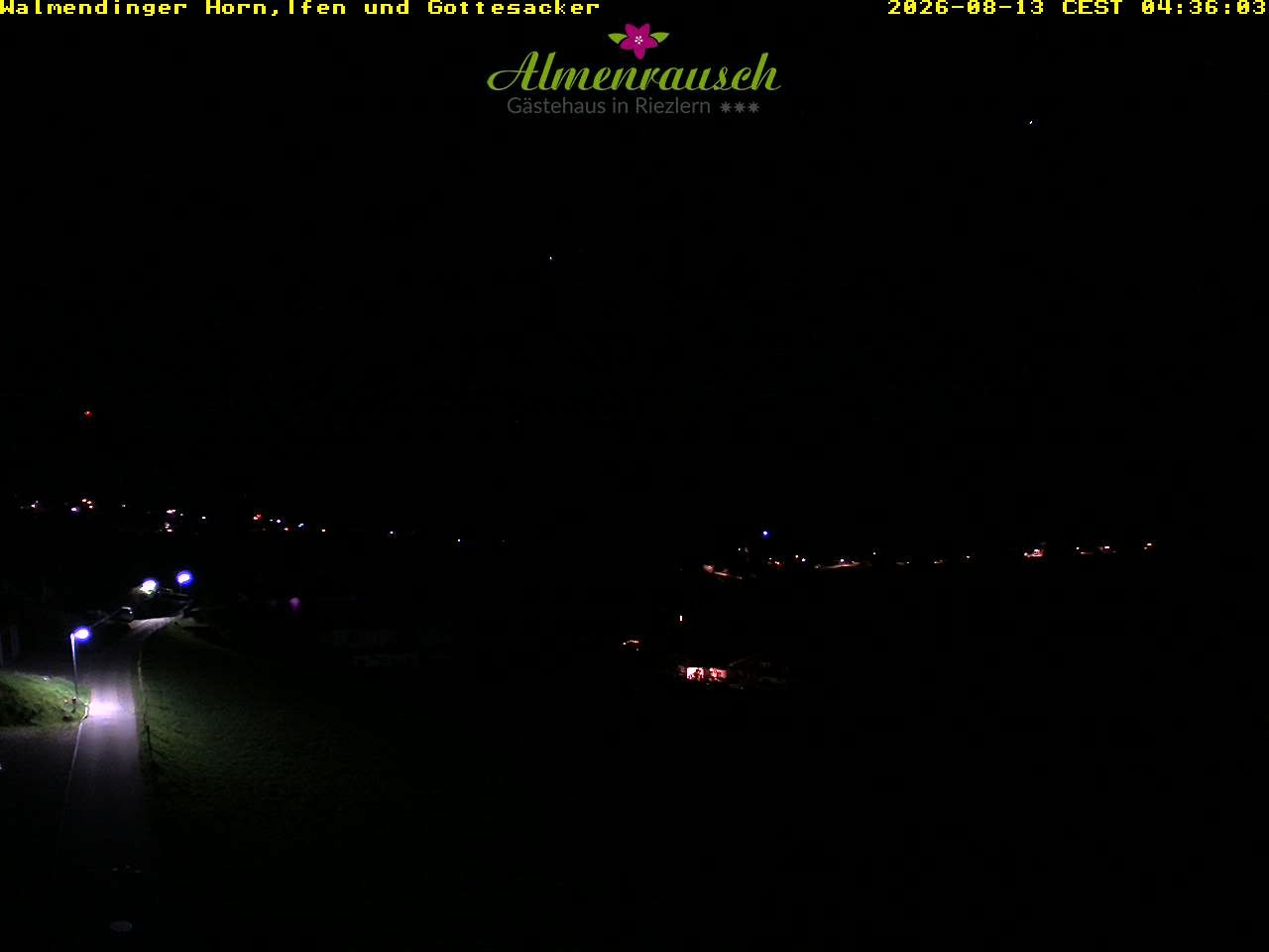 Archiv Foto Webcam Riezlern - Gästehaus Almenrausch