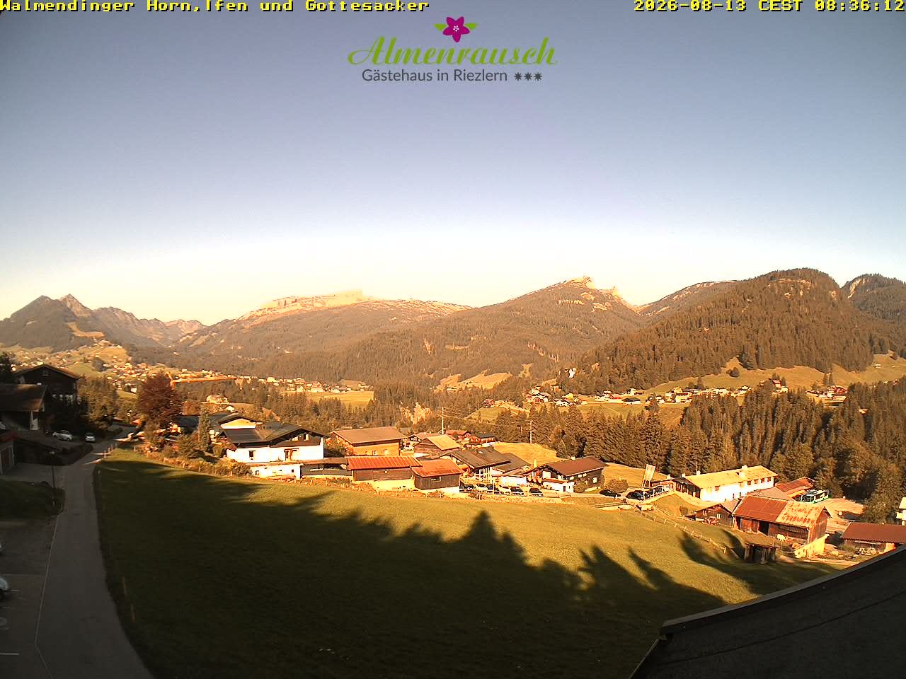 Archiv Foto Webcam Riezlern - Gästehaus Almenrausch