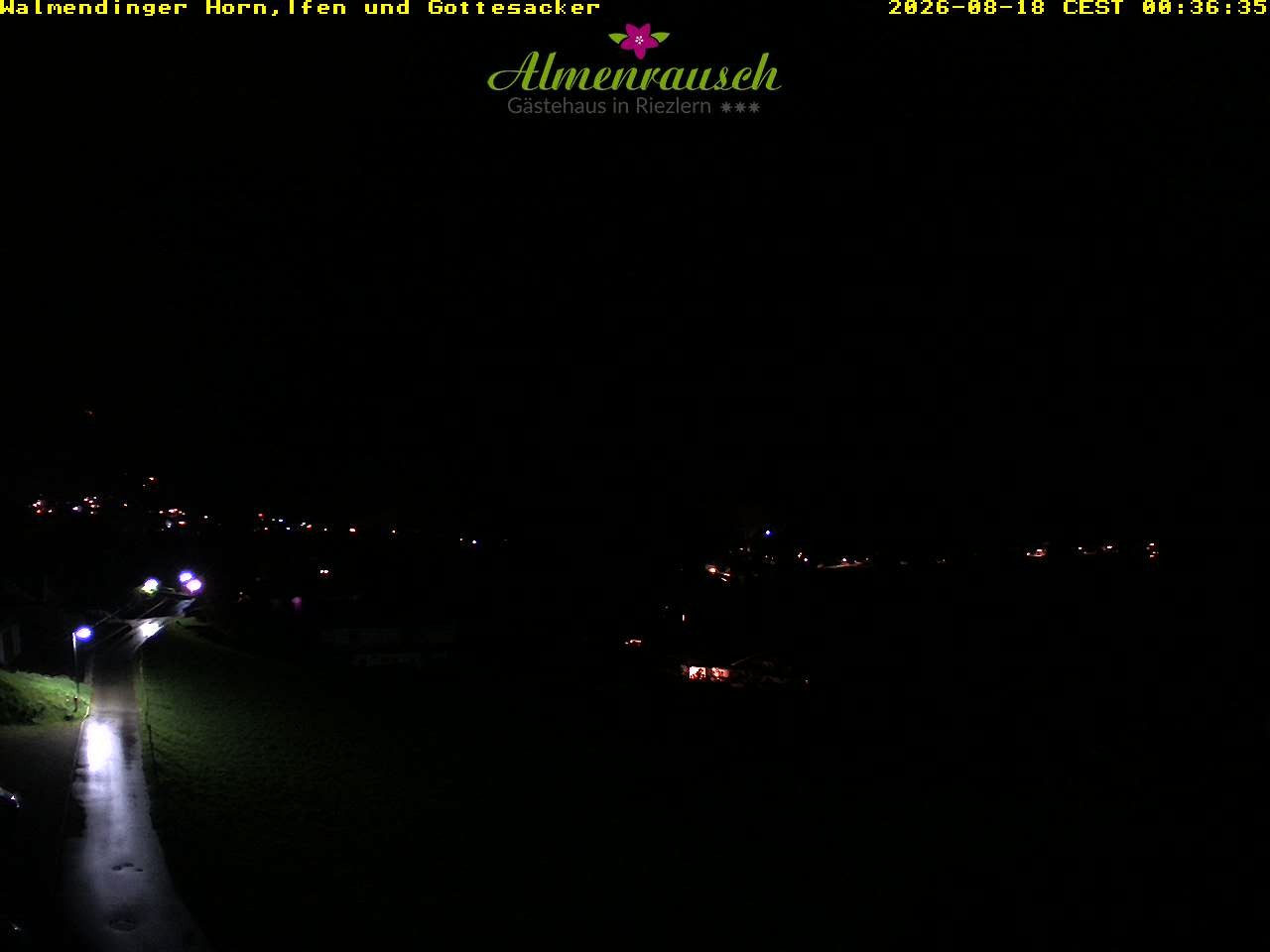 Archiv Foto Webcam Riezlern - Gästehaus Almenrausch