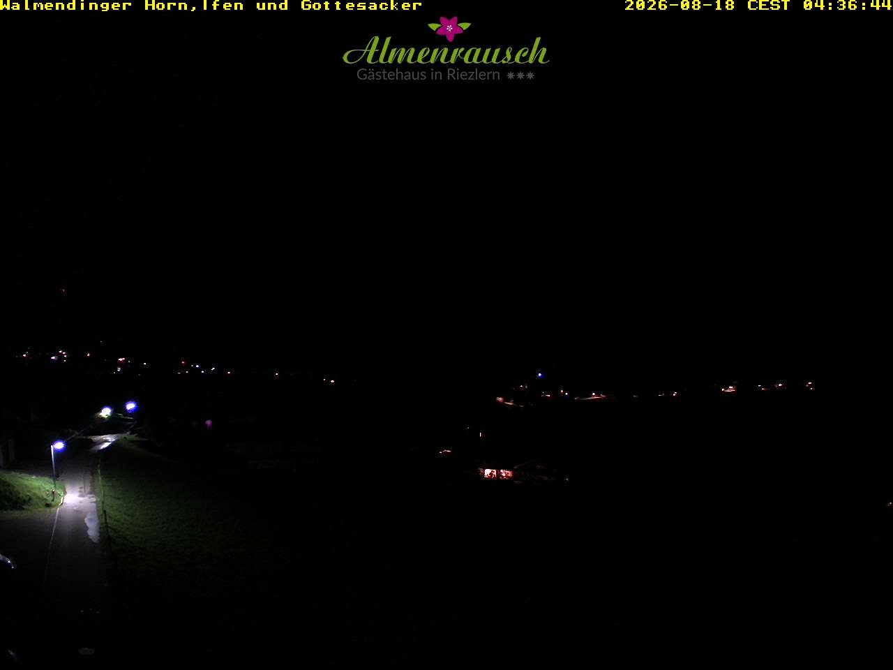 Archiv Foto Webcam Riezlern - Gästehaus Almenrausch