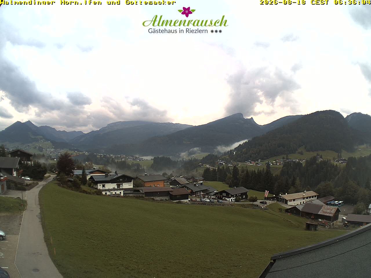Archiv Foto Webcam Riezlern - Gästehaus Almenrausch