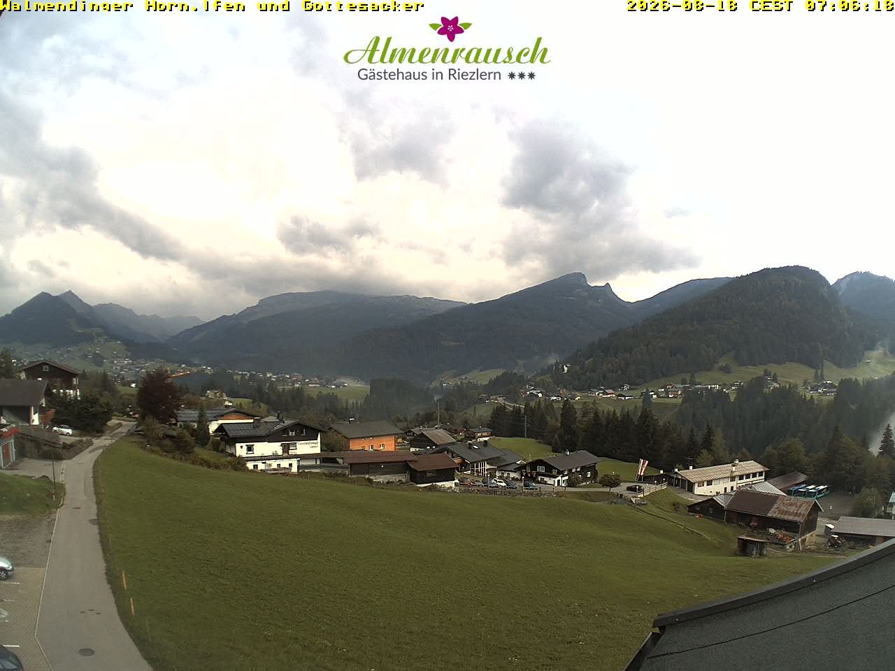 Archiv Foto Webcam Riezlern - Gästehaus Almenrausch