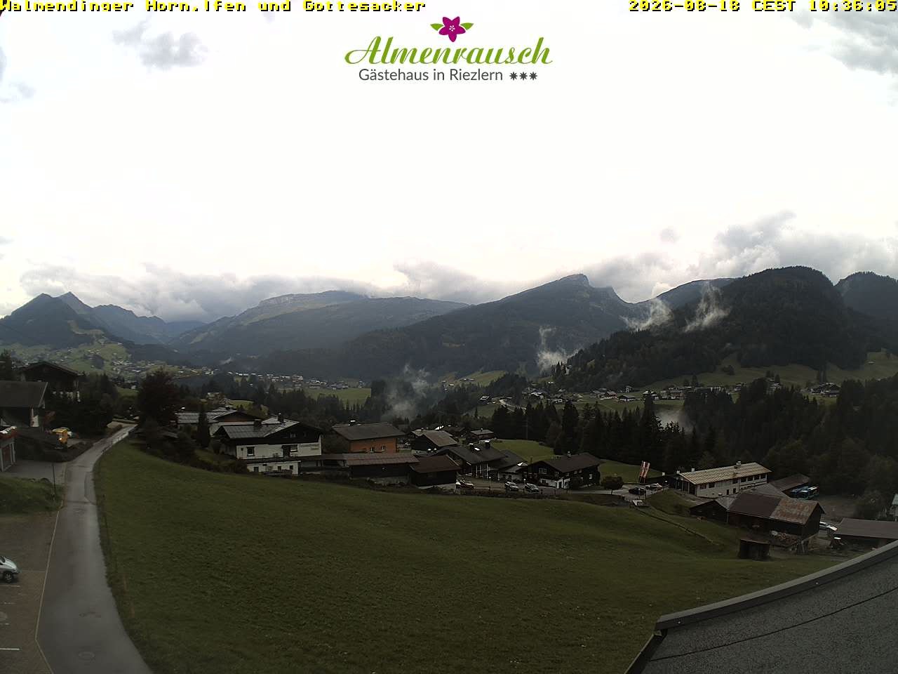 Archiv Foto Webcam Riezlern - Gästehaus Almenrausch