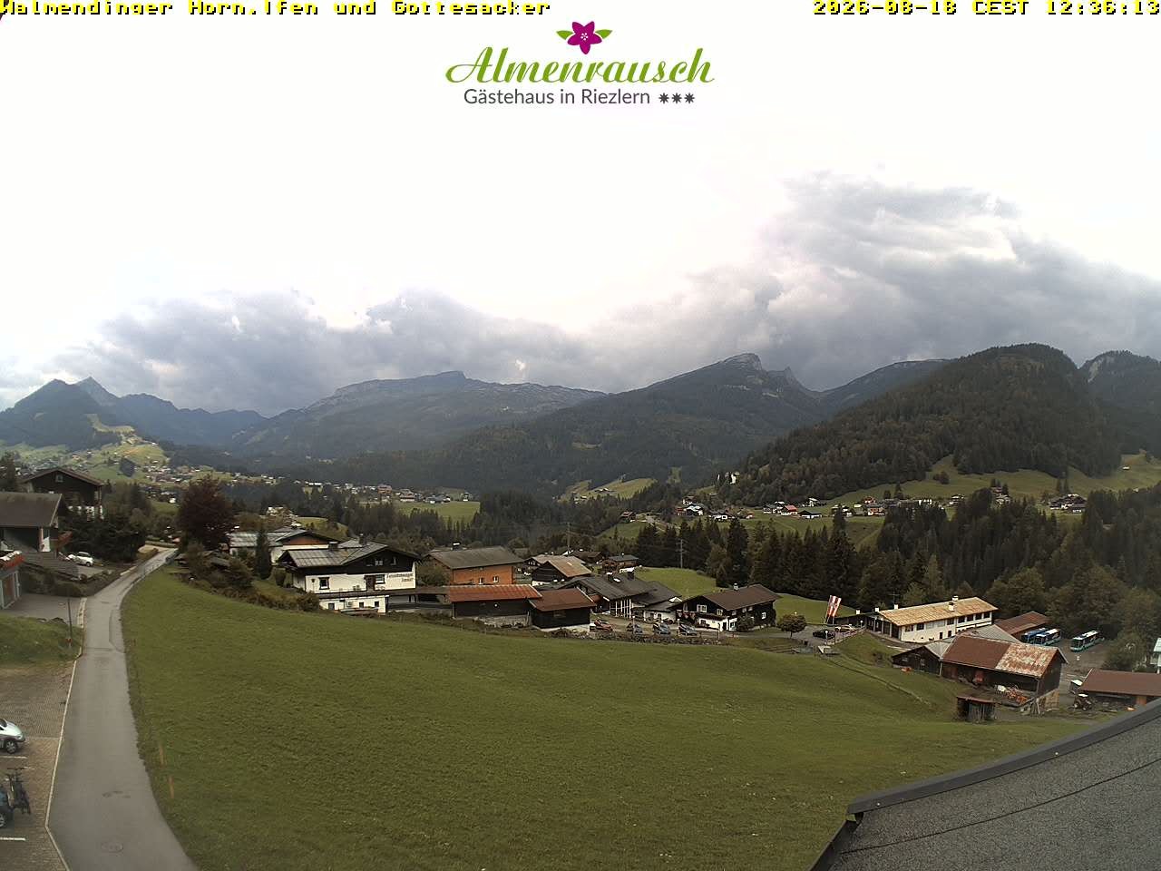 Archiv Foto Webcam Riezlern - Gästehaus Almenrausch