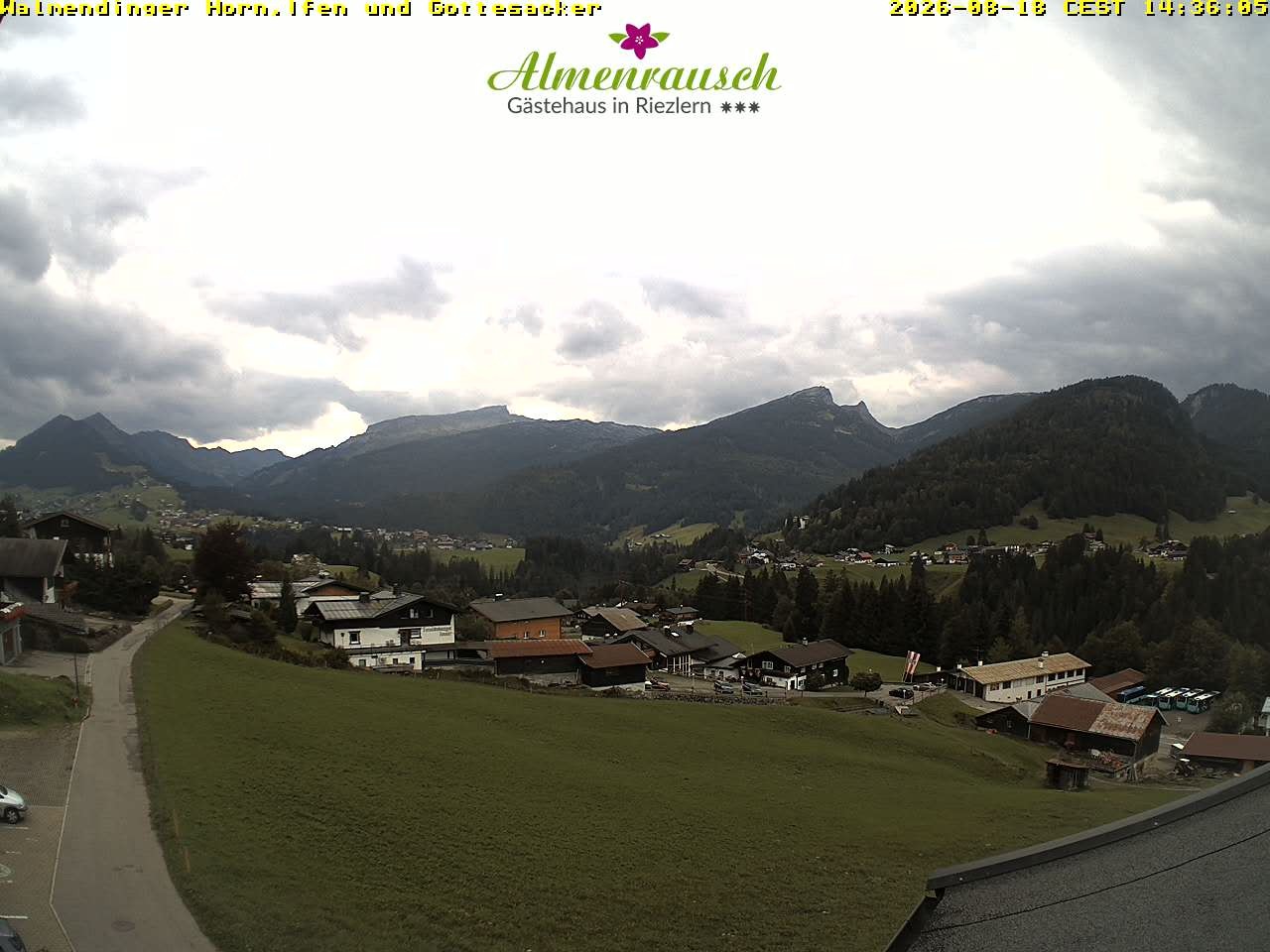 Archiv Foto Webcam Riezlern - Gästehaus Almenrausch