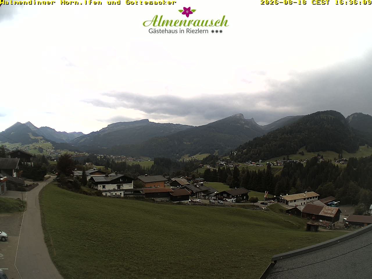 Archiv Foto Webcam Riezlern - Gästehaus Almenrausch