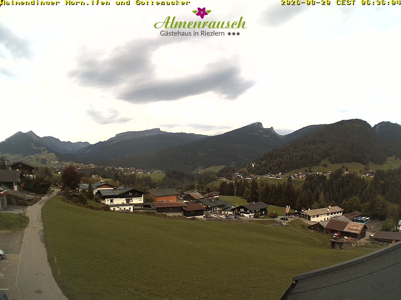 Archiv Foto Webcam Riezlern - Gästehaus Almenrausch