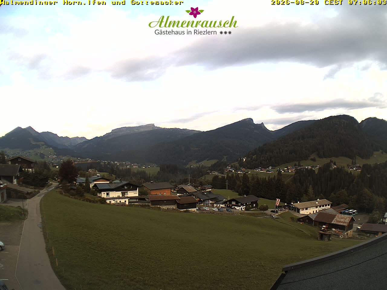 Archiv Foto Webcam Riezlern - Gästehaus Almenrausch