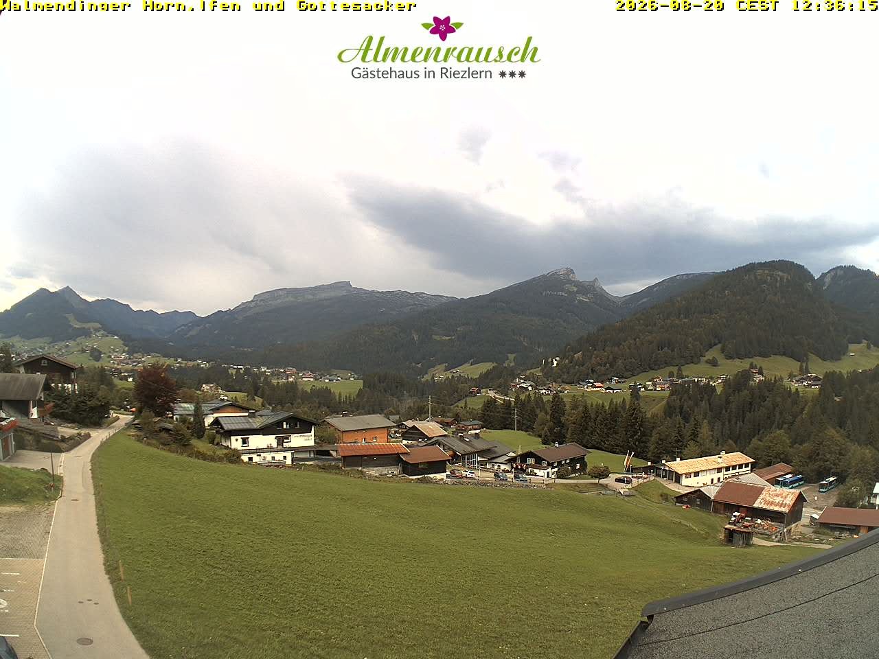 Archiv Foto Webcam Riezlern - Gästehaus Almenrausch