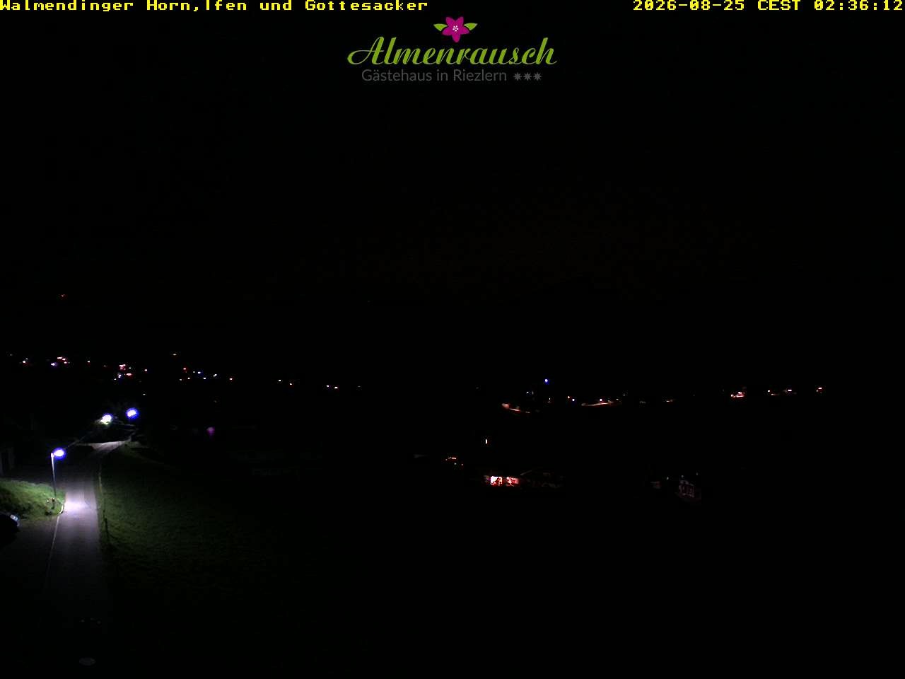 Archiv Foto Webcam Riezlern - Gästehaus Almenrausch