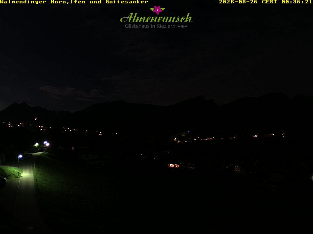 Archived image Webcam Guesthouse "Almenrausch"