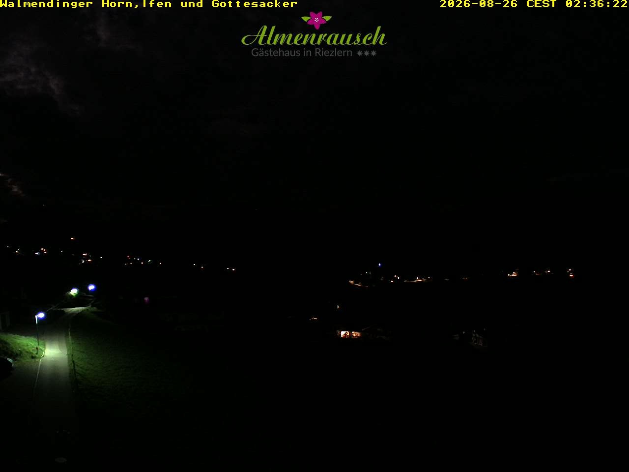 Archived image Webcam Guesthouse "Almenrausch"