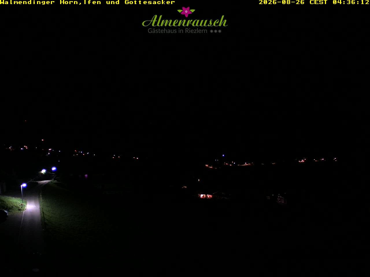 Archived image Webcam Guesthouse "Almenrausch"