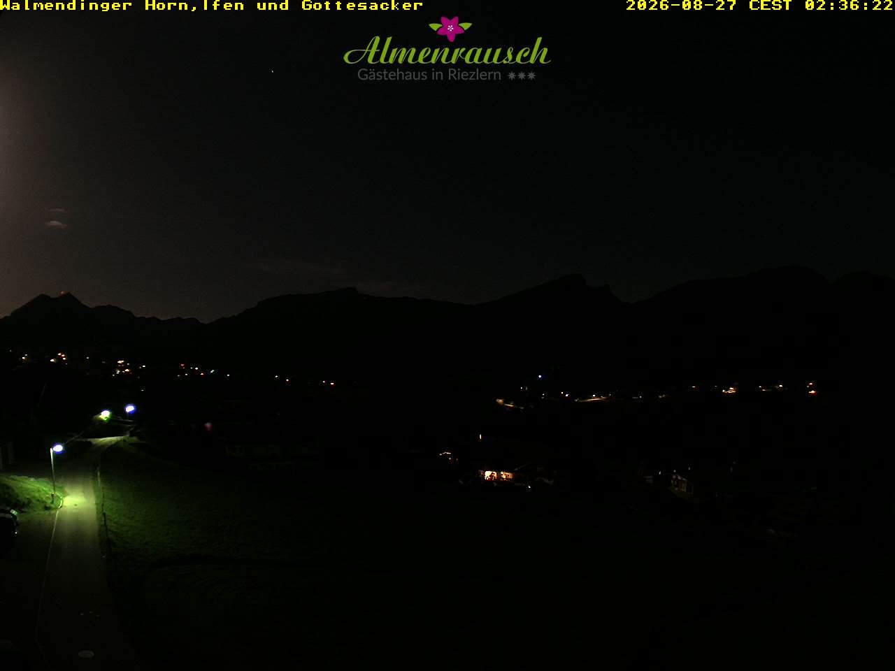 Archived image Webcam Guesthouse "Almenrausch"
