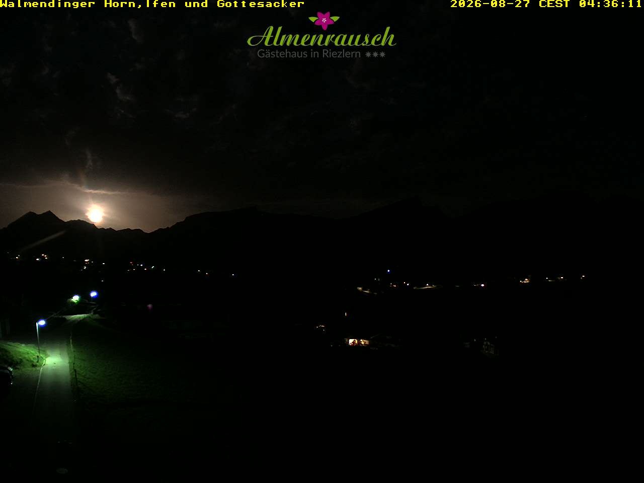 Archived image Webcam Guesthouse "Almenrausch"