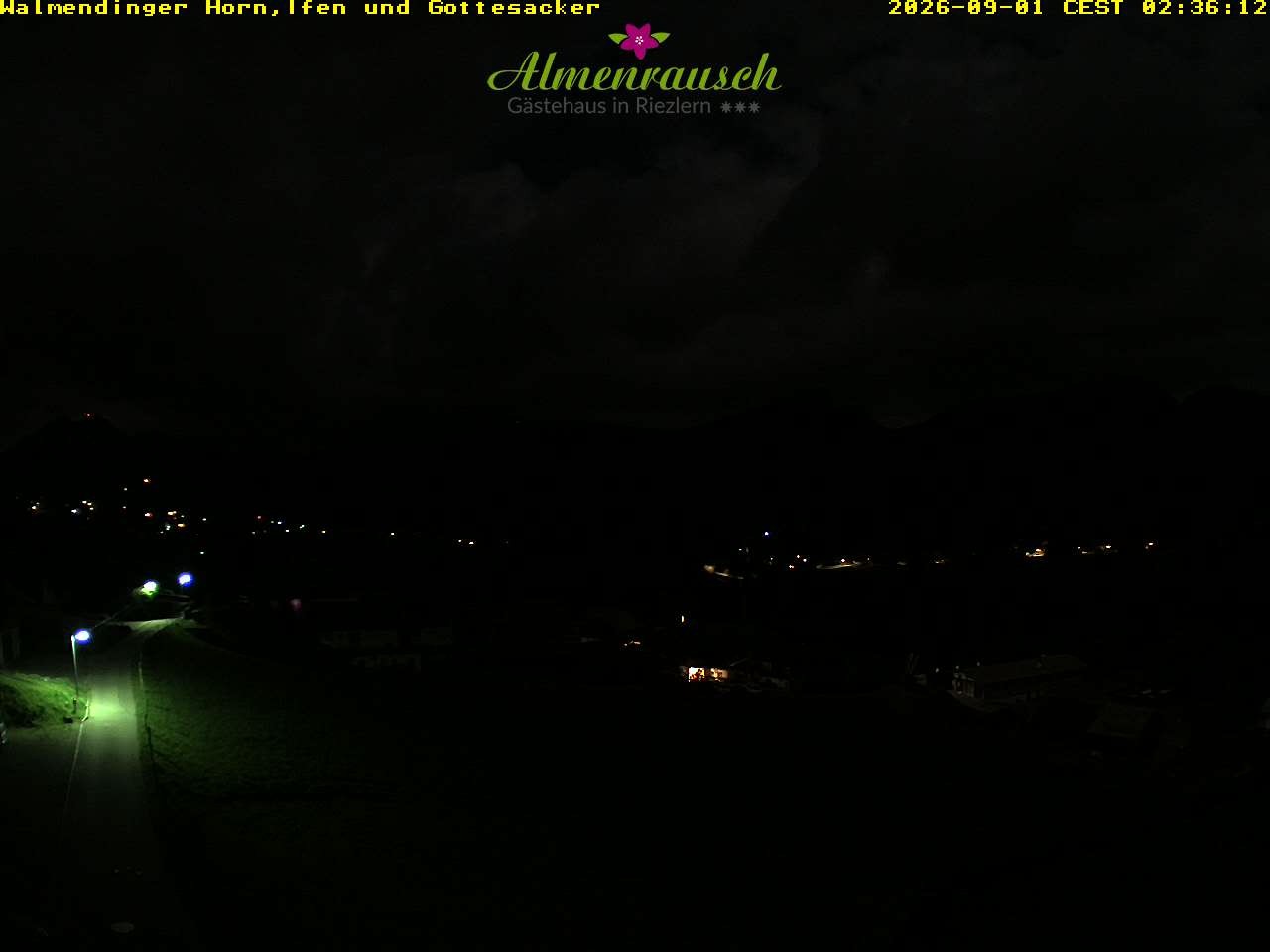 Archiv Foto Webcam Riezlern - Gästehaus Almenrausch