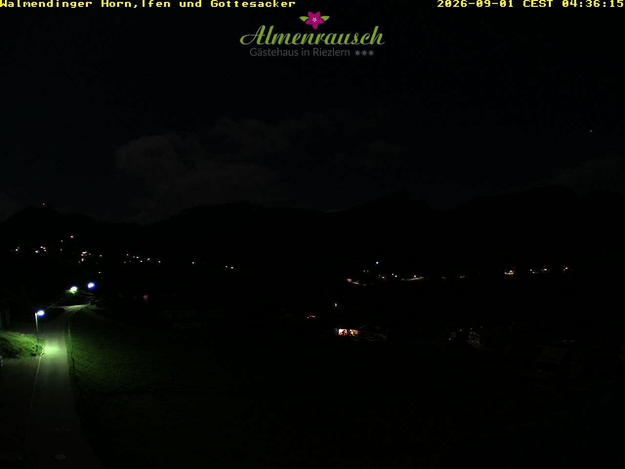 Archiv Foto Webcam Riezlern - Gästehaus Almenrausch