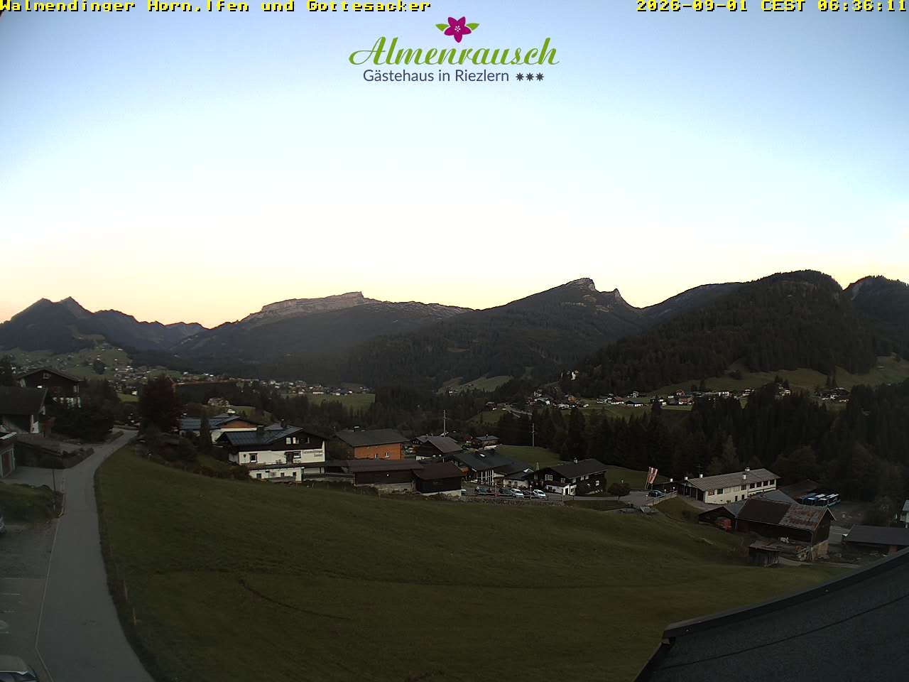 Archiv Foto Webcam Riezlern - Gästehaus Almenrausch