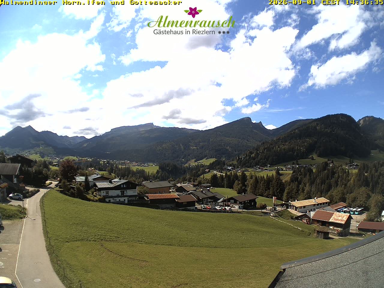 Archiv Foto Webcam Riezlern - Gästehaus Almenrausch