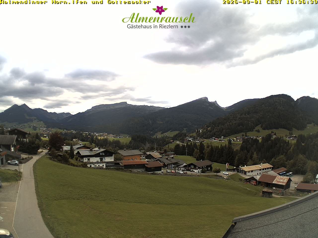 Archiv Foto Webcam Riezlern - Gästehaus Almenrausch